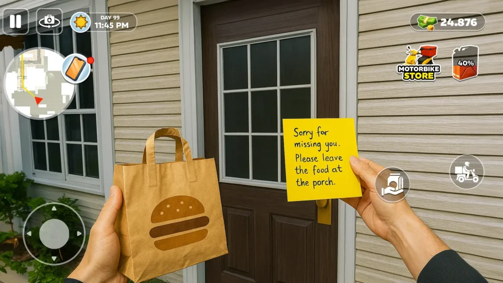 Deliver Till Dawn - Jogo de Entregas