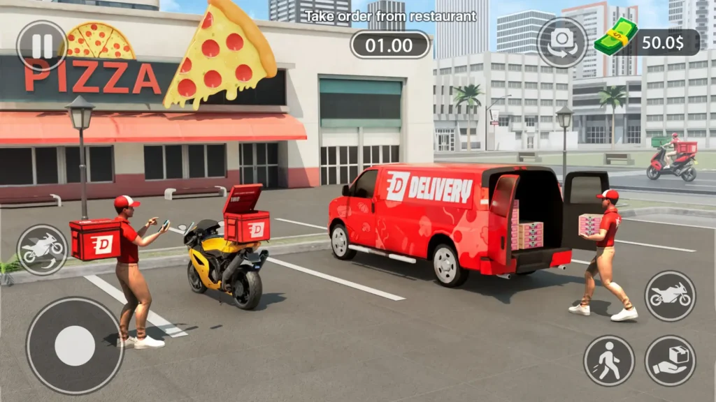 Urban Food Delivery Game - Jogo de Entregas